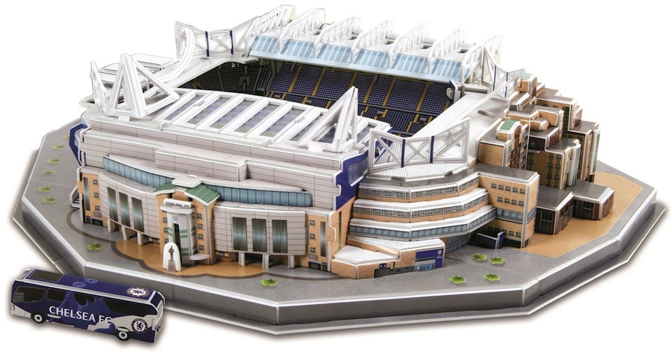 Cadou de Craciun Puzzle 3D Stadion Chelsea – Stamford Bridge